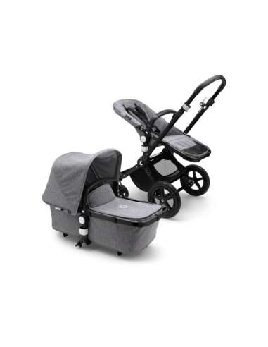 BUGABOO CAMELEON 3 PLUS NEGRO/GRIS MELANGE/ GRIS MELANGE