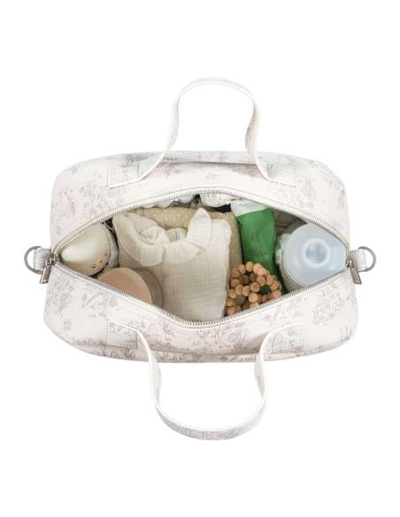 Bolso Canastilla Toile de Jouy Pasito a Pasito 1120900282