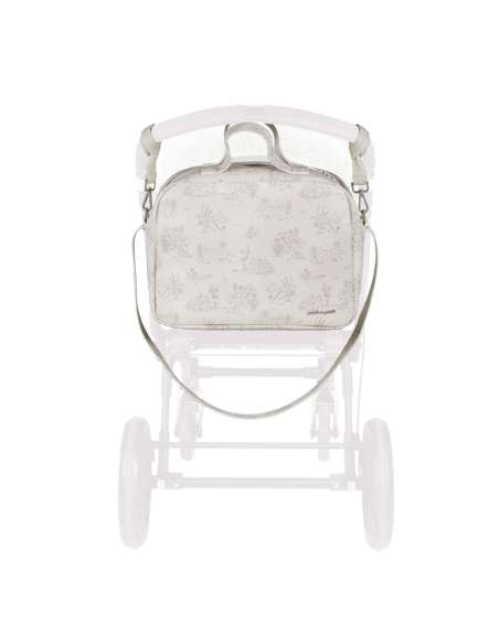 Bolso Canastilla Toile de Jouy Pasito a Pasito 1120900282