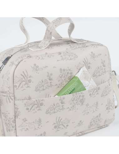 Bolso Canastilla Toile de Jouy Pasito...