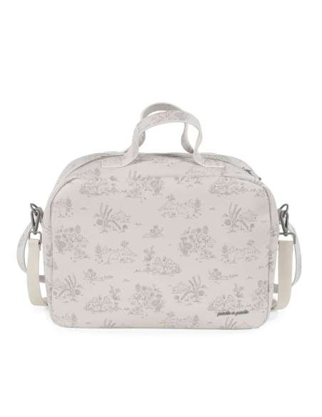 Bolso Canastilla Toile de Jouy Pasito a Pasito 1120900282