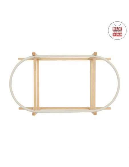 PORTAMOISES MADERA BALANCIN LISO E 46.5x86x48.5 CM CAMBASS