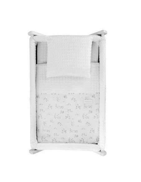 Minicuna Tijera Madera Merlo 55x87x74cm Cambrass
