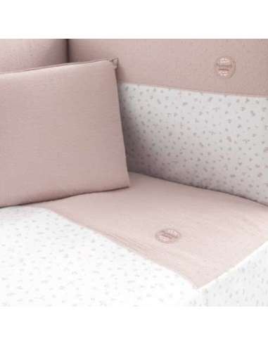 Juego 2 Pcs.Colcha I-V. Cuna 60...