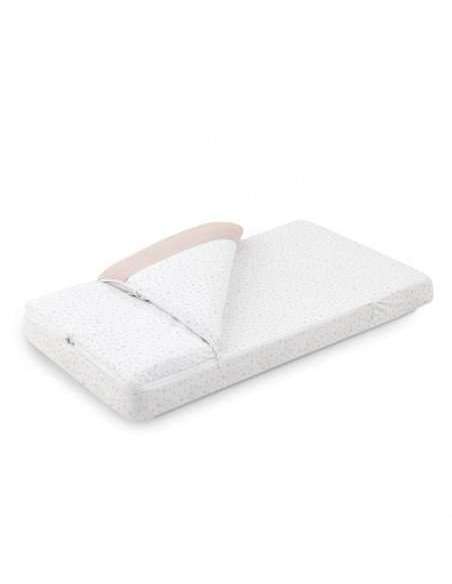 Saco De Cuna I/V Plumeti Rosa 60x120x3cm Cambrass
