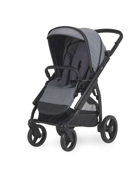 Cochecito Bebecar Wei Duo KO331Color Gris oscuro Chasis negro mate
