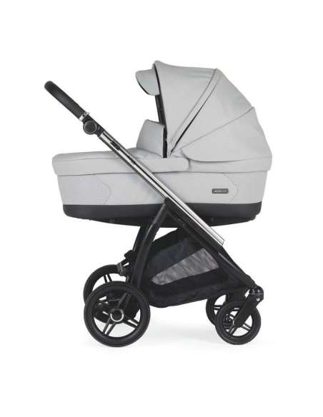 Cochecito Bebecar Flowy Duo KP424 Color Gris claro Chasis Mixto