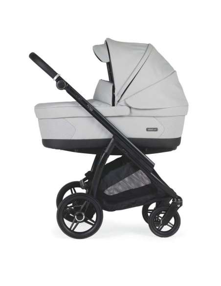 Cochecito Bebecar Flowy Duo KP424 Color Gris claro Chasis Mixto