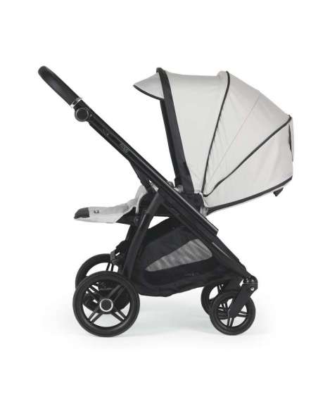 Cochecito Bebecar Flowy Duo KP424 Color Gris claro Chasis Mixto