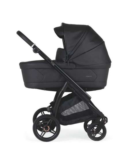 Cochecito Bebecar Flowy Duo KP426 Color Negro Chasis Mixto