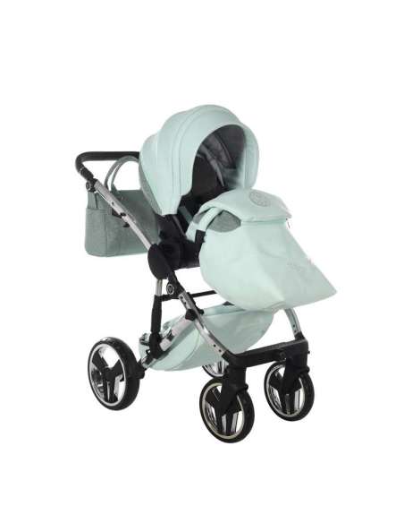 COCHECITO DUO JUNAMA HAND KRAFT GLITTER MINT