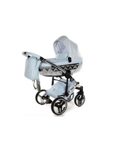 COCHECITO DUO JUNAMA DOLCE AZUL/PLATA