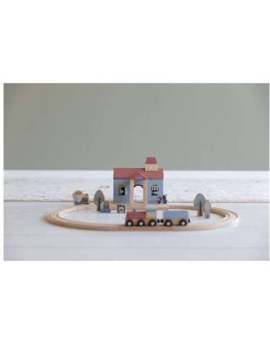 Estacion Sistema de Trenes Little...
