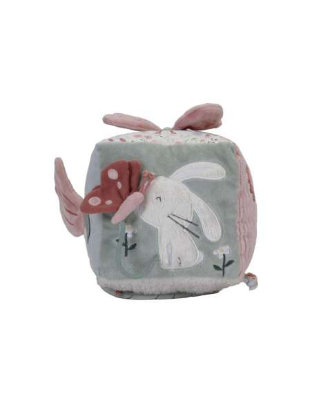 Cubo Blandito de actividades Flores & Mariposas Little Dutch LD8709