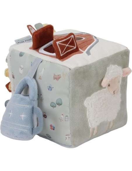 Cubo Blandito de actividades Pequeña Granja Little Dutch LD8809