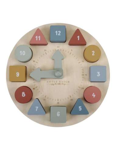 Puzzle Reloj FSC Little Dutch LD8017