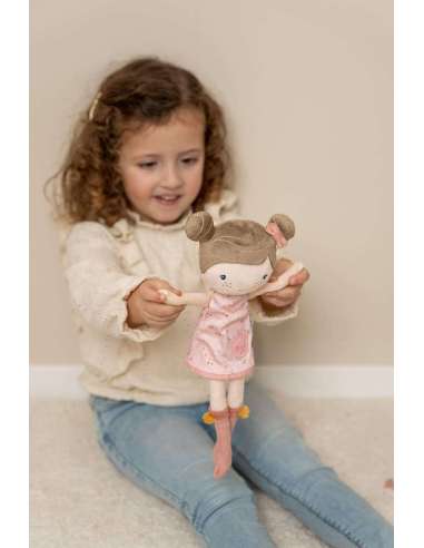 Muñeca Rosa Blandita Mediana Little...