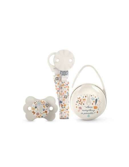 Set Regalo con Biberones Wonderland Beige Suavinex