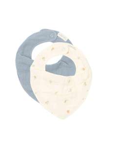 Set 2 Bandana musel Forest Treasures & Azul Denim Little...