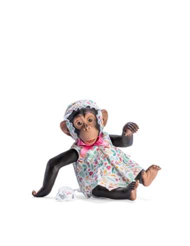 LOLA LA CHIMPANCÉ VESTIDO FLORES