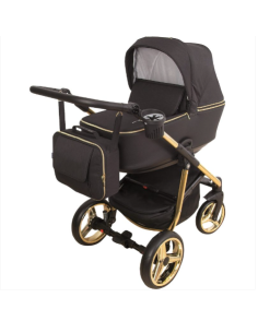 Cochecito Duo Reggio Negro Oro Toral