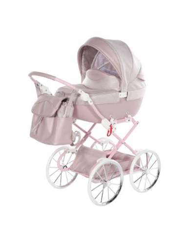 Cochecito de Muñecas Mini Dolce Pink Junama