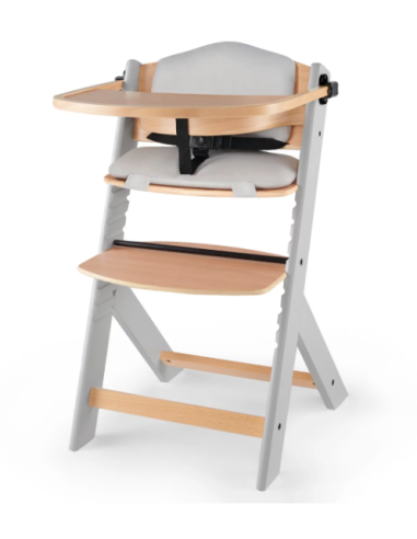 Trona ENOCK highchair+ pillow grey wood