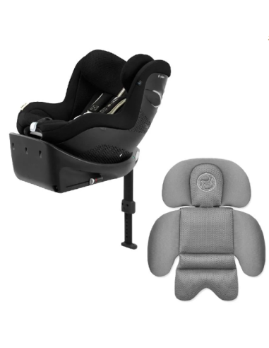 Silla de Auto Sirona Plus GI I-Size Moon Black + Reductor