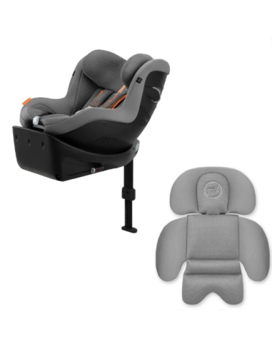 Silla de Auto Sirona Plus GI I-Size Lava Grey + Reductor