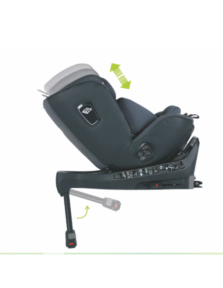 Silla de Auto I-Size Twiddle  (40 - 105 cm) Bebecar