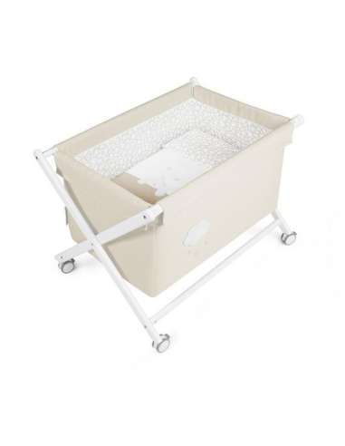 Minicuna tijera Dream beige PetitPraia