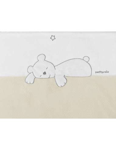 Minicuna tijera Dream beige PetitPraia