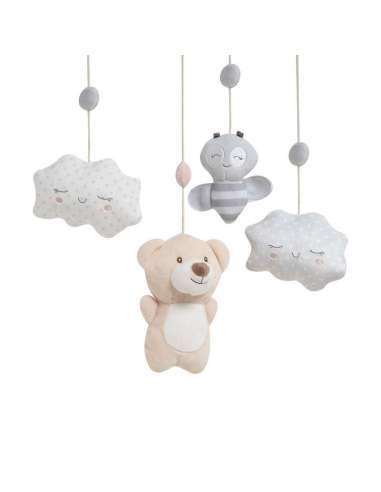 Carrusel Musical Osito Gris Interbaby