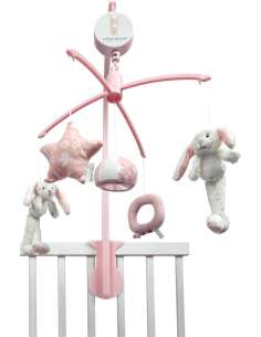 Móvil musical Rosa LD4637 Little Dutch