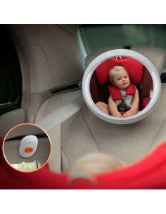 Espejo retrovisor con luz y mando Apramo 2