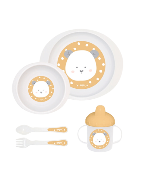 Vajilla pocket 5 piezas "Sweet & Fun" Saro