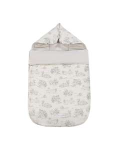 Saco Cuco 3 en 1 Entretiempo Toile de Jouy Cream Pasito a...