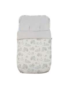 Saco Cuco 3 en 1 Entretiempo Toile de Jouy Cream Pasito a... 2