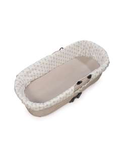 Cubre cuco gomas + Sábana ajustable cuco Botton Flores...