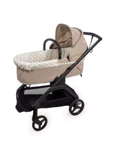 Cubre cuco gomas + Sábana ajustable cuco Botton Flores... 2