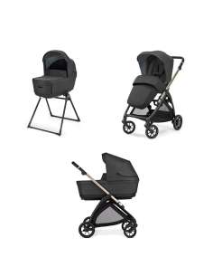 Cochecito 2 Piezas Electa color Upper Black Inglesina