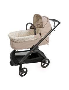 Cubre cuco gomas + Sábana ajustable cuco Mimosa Rosa...