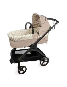 Cubre cuco gomas + Sábana ajustable cuco Mimosa Verde...