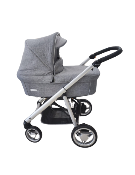 Cochecito Bebecar Duo V LIGHT KA912 Color Gris