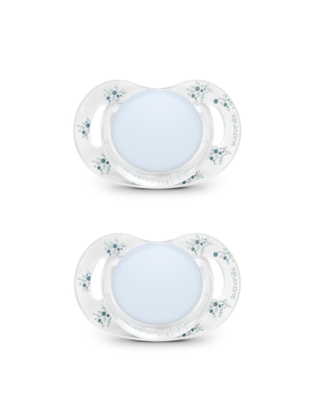 Pack Chupetes Fisiológicos Silicona Poetry 0-6 meses de Suavinex