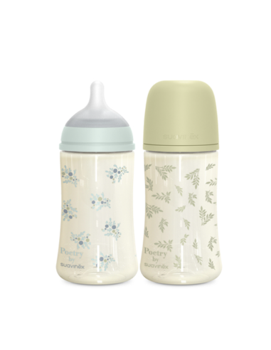 Pack Biberones Poetry 270ml de Suavinex