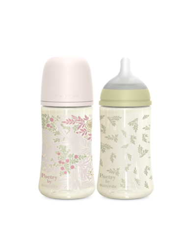 Pack Biberones Poetry 270ml de Suavinex