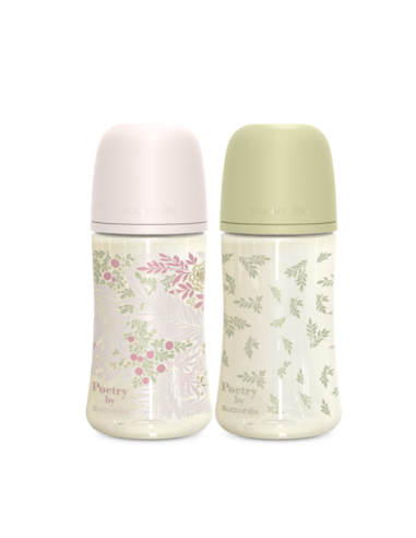 Pack Biberones Poetry 270ml de Suavinex