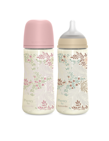 Pack Biberones Poetry 360ml de Suavinex
