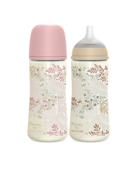 Pack Biberones Poetry 360ml de Suavinex